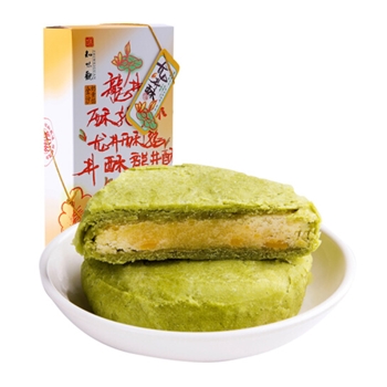 知味观 龙井茶酥 150克 杭州特产传统糕点 茶点点心零食 绿茶味